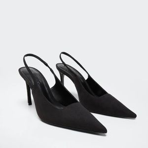 Mango Pointed Toe Heels